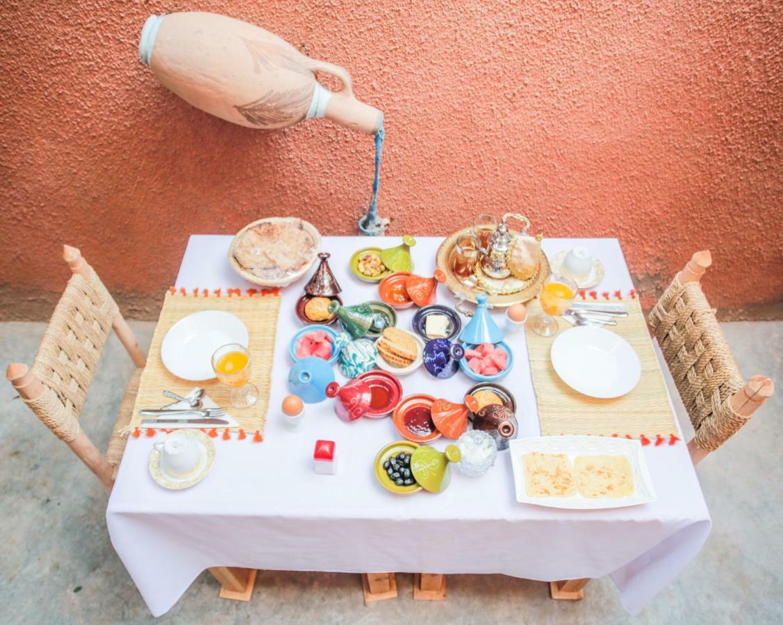 Dar Widad Bed & Breakfast Tajda Eksteriør bilde